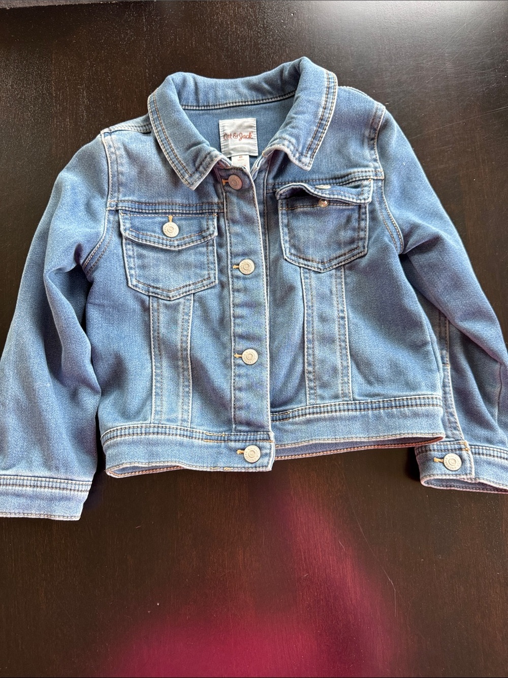 Cat & Jack Boys' Blue Denim Jean Jacket